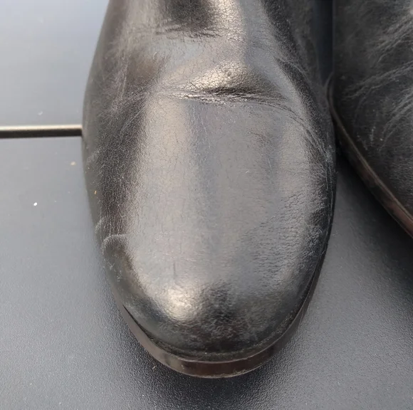 Women's Calvin Klein Black Chunky Block Heel Felda Booties, Size 6, Ankl… - Picture 11 of 16